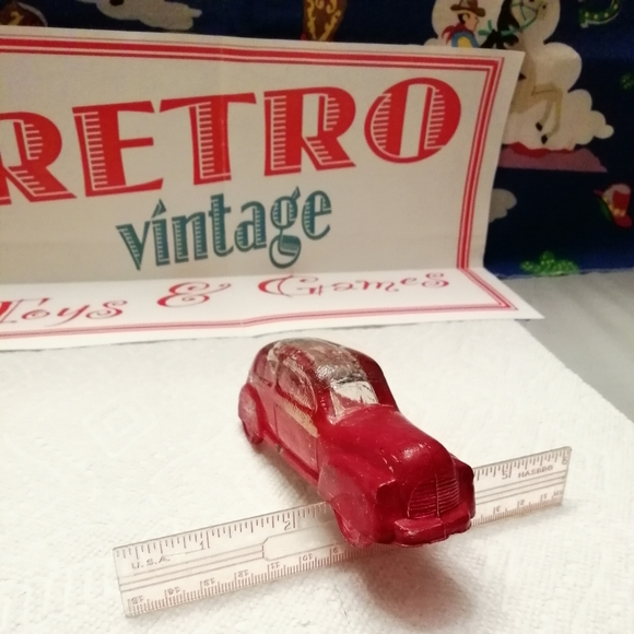 Vintage Glass Candy Container, 1940 - Picture 8 of 8